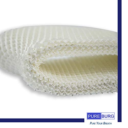 PUREBURG 2-Pack Wick Filters Compatible with Kaz Vicks WF2 Vicks V3100 V3500N V3500 V3700 V3800 V3900 Kaz 3020 Sunbeam 1118 Series Honeywell HCM-350 HCM-630 HCM-300T Relion WA-8D Enviracaire ECM-500