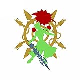 13cmx11cm for The Flora Aegis Princess Car Sticker Motorcycle Helmet Family Creative...