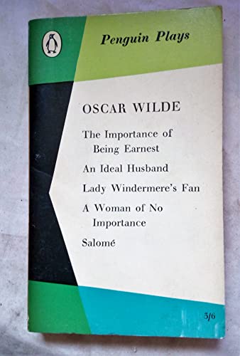 OSCAR WILDE PLAYS-LADY WINDERMERE'S FAN-A WOMAN... B001HGF31C Book Cover