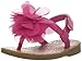 Natural Steps Pom Pom Thong Sandal (Toddler/Little Kid/Big Kid),Fuchsia,10 M US Toddler