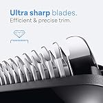 Braun All-In-One Style Kit Series 3 3450, 5-in-1 Trimmer for Men with Beard Trimmer, Ear & Nose Trimmer, Hair Clippers & More, Ultra-Sharp Blade, 40 Length Settings and Washable - Image 4
