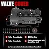 MITZONE Engine Valve Cover Compatible with 2011-2019 Chevy Cruze Sonic Volt Trax Buick Encore Cadillac ELR 1.4L Turbo Replace# 55573746 25198498 264-968