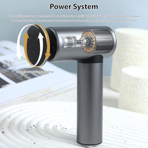 Râpe électrique pour callosités avec batterie rechargeable