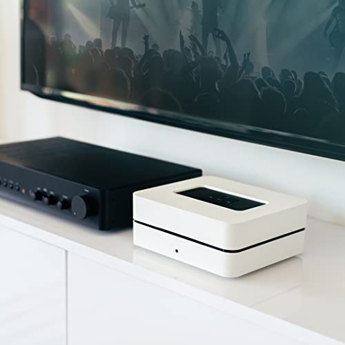 Image of Bluesound Vault 2i High-Res 2TB Network Hard Drive CD Ripper and Streamer - White - Compatible with Alexa and Siri