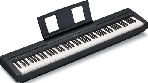 YAMAHA P71 88-Key Weighted Action Digital Piano with Sustain Pedal and Power Supply...