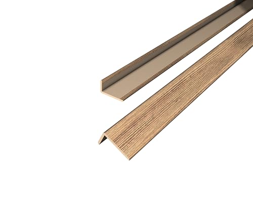 EGGER Winkelleiste Wandverkleidung Decowall WL001 Namur Fichte Natur 2400 x 22 x 45mm