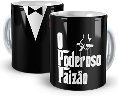FJ Utilitys - Caneca Presente Para O Dia Dos Pais Poderoso Paizão...