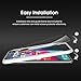 [2 Pack] OMOTON Tempered Glass Screen Protector [Maximum Coverage] Compatible iPhone 6.5 inch