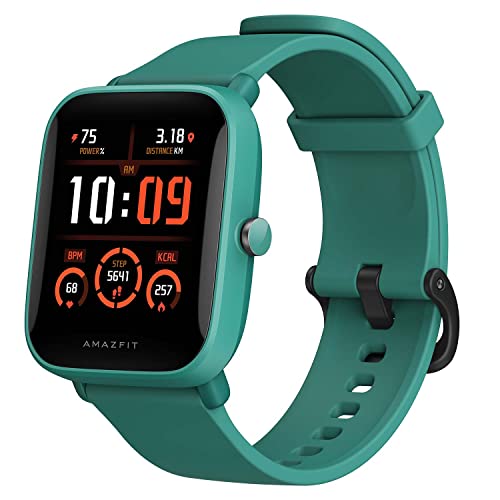 Amazfit Bip U Pro スマートウォッチ GPS 内蔵スマートウォッチ 60+ スポーツモード 5 ATM フィットネストラッカー 血中酸素心拍数 睡眠およびストレスモニター 1.43
