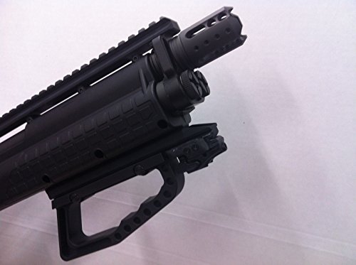 Ksg Kel-Tec #1 Extended Aluminum Lower Safety Rail - By Hi-Tech Custom (Black) #TOP6