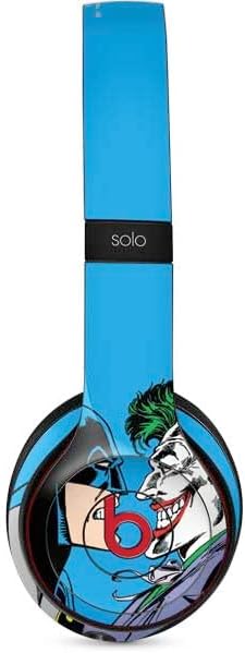 Skinit Decal Audio Skin Compatible with Beats Solo 3 Wireless - Officially Licensed DC Comics The Joker vs Batman Vintage Art Design