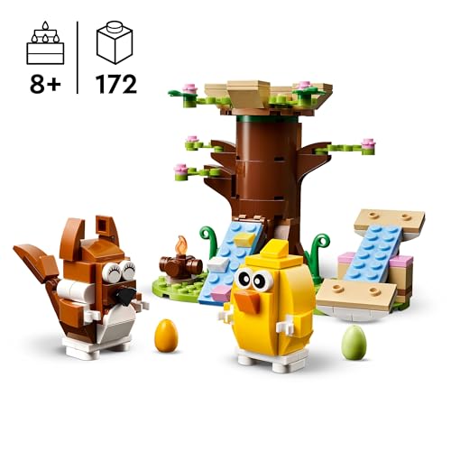 Parco Giochi degli Animali, Gioco Creativo per Bambine e Bambini da 8 Anni in su da Costruire con Uccello, Scoiattolo Giocattolo, Casa sull’Albero e Accessori, Idea Regalo di Compleanno 40709 - Lego - Immagine 1