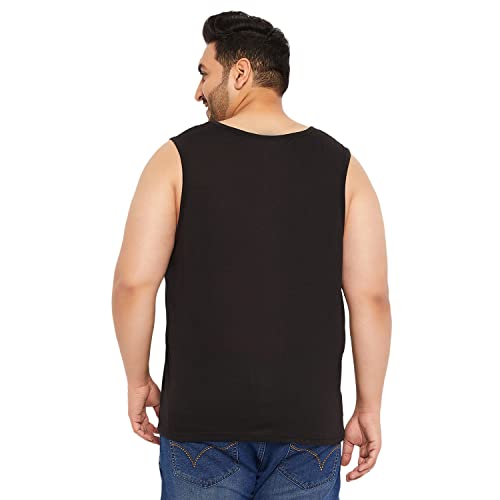 Image of Bigbanana Plus Size Men's Regular Fit Printed Vest