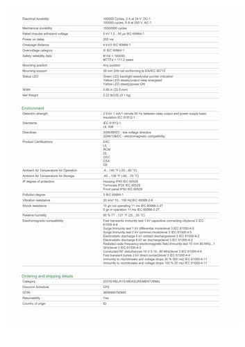 Relais de temporisation RE22R2CMR modulaire temporisé rail DIN pour système d'automatisation - 3