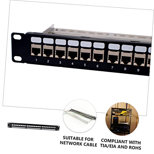 Panneau de brassage rack horizontal pour éliminer le désordre - 7