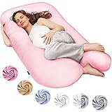 ✔ RELAJE SU ESPALDA, COLUMNA Y RESPIRACIÓN - Con esta almohada de cuerpo completo y de posición de Smoothy, experimentará una noche de sueño reparador que ofrece un apoyo total, independientemente de su posición preferida para dormir. Independientemente de si duerme de lado por hábito o durante el embarazo: con la almohada para dormir de lado, está haciendo algo bueno para usted y su espalda.