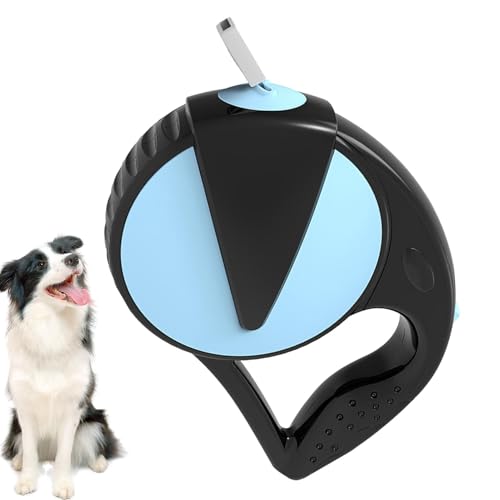 犬用リード 頑丈、大型犬用リード - 5m/16.4FT 子犬用ロープタグリーシュコード | 滑り止めハンドルトラクター犬用テープ、犬の散歩用の子犬訓練所ライン