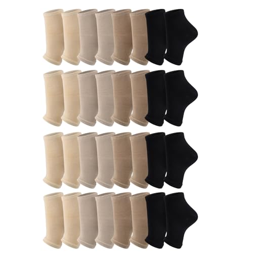 16 Pairs Cotton Toeless Socks Pedicure Socks Flip Flop Open Toe Socks Toeless Yoga Socks for Women Men