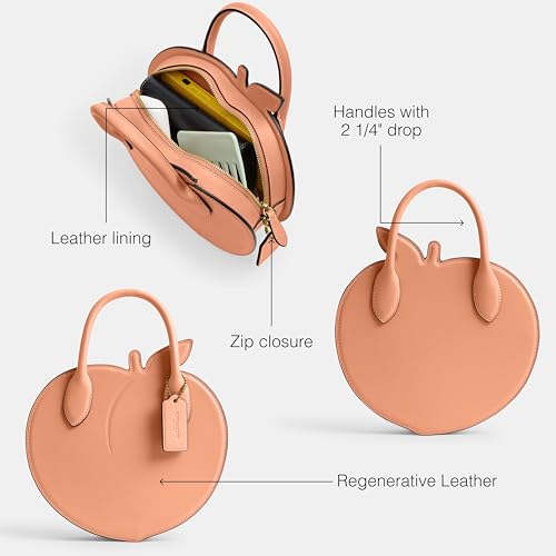 Coach Shape Bag, B4/Peach3