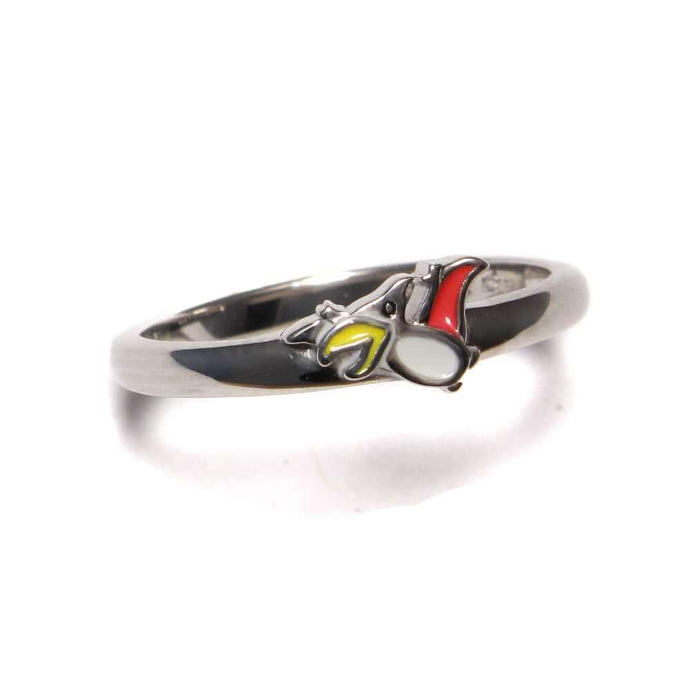 Flugsaurier Kinder Ring aus recyceltem 925 Sterling Silber