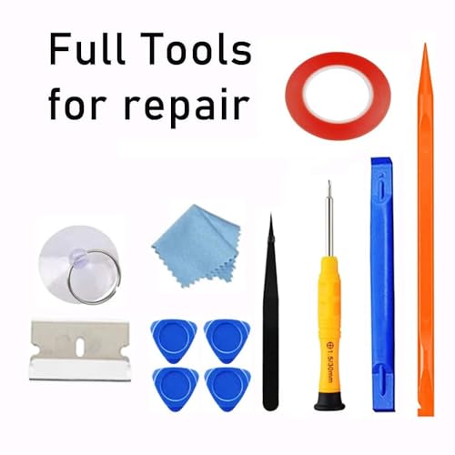 Image of for iPad Air 1st Generation Screen Replacement Touch Glass Digitizer,Only for A1474 A1475 A1476 Air 1st Gen, with Home Button, Full Repair Kit(Video Guide)
