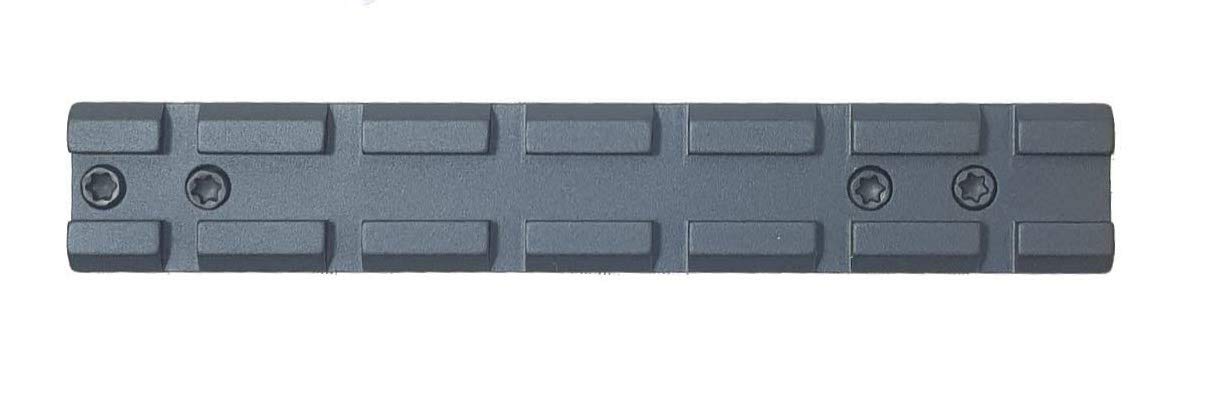 Base Slitta weaver per carabina attacco ottica red dot Benelli Browning Winchester