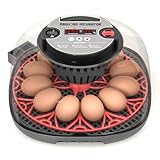 Meuiosd 12-24 Egg Incubator with Humidity Display, Egg Candler, Automatic Egg Turner, for Hatching Chickens Duck Quail Parrot