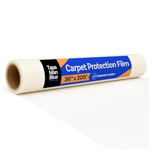 TapeManBlue Carpet Protection Film Roll