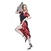 AERO ARMOR Women Flamenco Costume Senorita Spanish Dancer Dress Adult Halloween Costumes