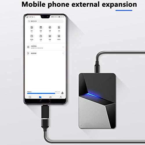 QIAO Externe Festplatte Tragbare 128G,256G,500G,1T-2.5 Zoll USB 3.2 Backups SSD Tragbare Für TV,PC,Mac,Wii U, Laptop… – Bild 4