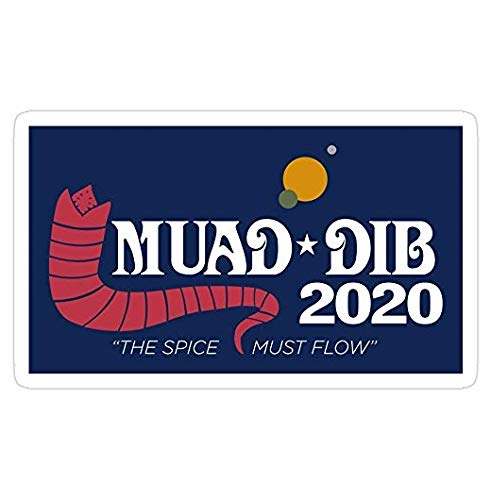 decals Dune Muad'Dib 2020, Dune Sticker - Sticker Graphic - Auto, Wall, Laptop, Cell, Truck Sticker for Windows, Cars, Trucks