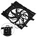 NOTUDE Engine Cooling Fan Assembly for 2011-2017 for Dodge Durango, 2011-2017 for Jeep Grand Cherokee