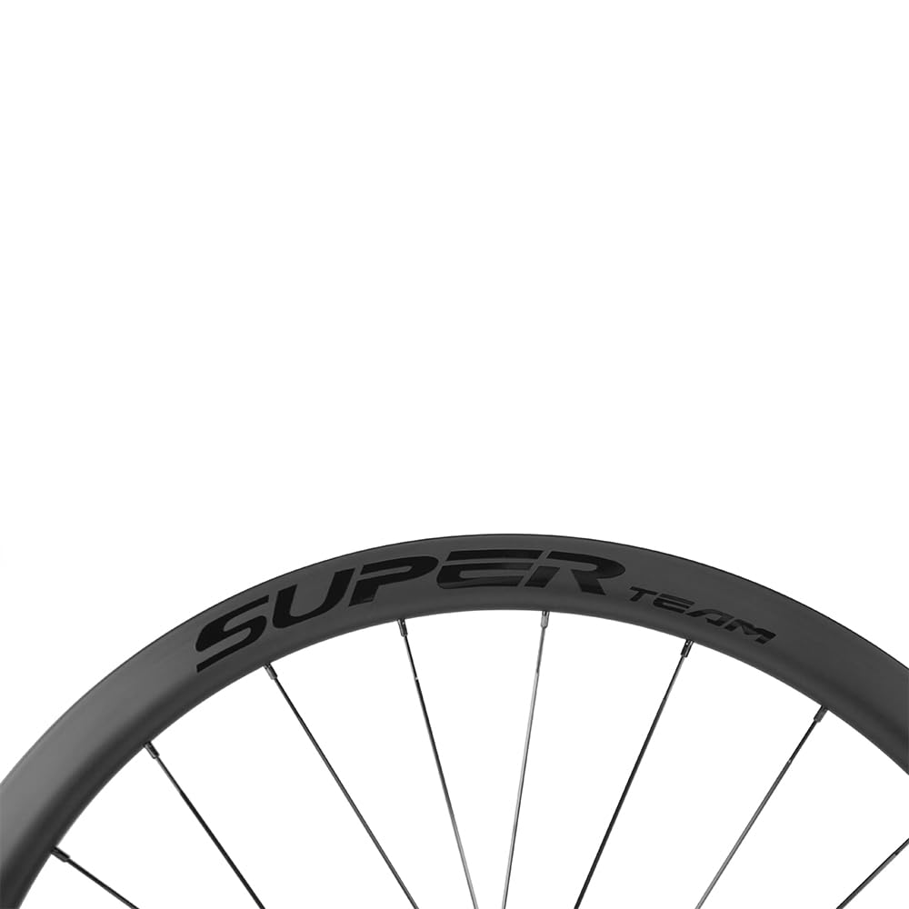 Amazon | SUPERTEAM 38mm ディスクブレーキ ロードバイク チューブレス