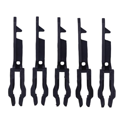 KiBcsLic 5 Pieces Emergency Keys Fast Activation Device Sturdy Durability Exigency Reset Keys for Homes Public Space, Black