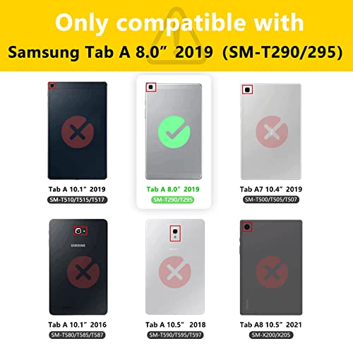 Succtop Custodia Galaxy Tab a 8 Pollici 2019 Cover...