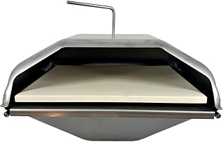 Pellethead Wood Fired Pizza Oven Attachment: Converts Pellet Grills to Outdoor Pizza Oven, Up to 800°F, Convection & Radiant Heat, Compatible with GMG, Traeger, Pit Boss, Camp Chef