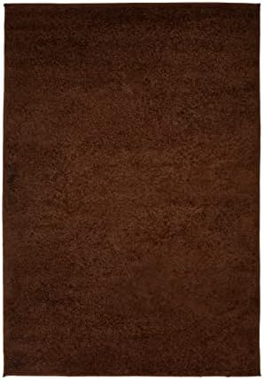 homeart Fluffy Shaggy RUG for Living Room, High-Pile (30mm) Super Soft Warm Plain Thick Luxury Area Carpet for Bedroom and Home Decoration, Small to Extra Large (Light Beige/Cream, 60 x 110 cm)