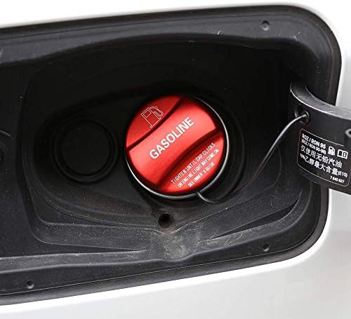 Amazon.com: Aluminum Alloy Gasoline Gas Fuel Tank Cap Cover Trim for ...