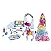 Produktbild Barbie GTG01 - Dreamtopia Königlich mit Einhorn Spielset Puppe, Haustier-Einhorn und Farbwechsel-Töpfchen, ab 3 Jahren