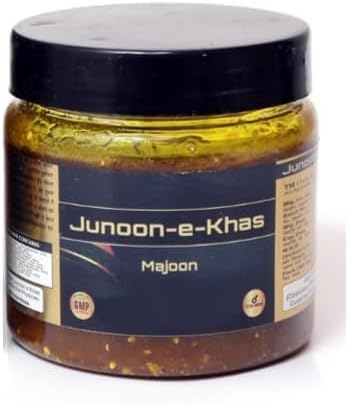 SUKHYAM AYURVEDA Junoon E Khaas For Men Strength & Stamina Supplement Majoon 200 Gm - Gummy