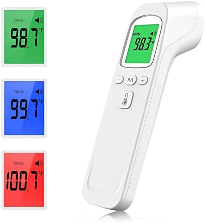 Touchless Forehead Thermometer, Digital Infrared Thermometer for Adults and Kids, Touchless Baby Thermometer, 2 in 1 Dual-Mode Digital Thermometer with Fever Instant Accuracy Readings