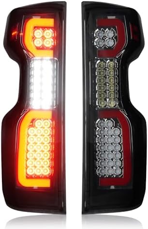 Left Driver Tail Light Fit For 2019-2021 23 Chevy Silverado 1500 Brake Taillamp