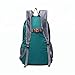 Produktbild WFBD-CN Brieftasche Men Leichte Camping Wandern Reisen Falttasche Faltbarer Rucksack Portemonnaie Geldklammer (Color : Green, Size : 14 inches)