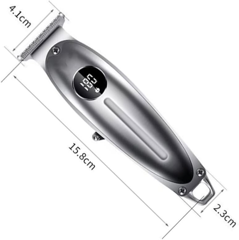 Hair for Men LCD Display All Metal TrProfessional Electric Beard Clipper Grooming Edge Cut Machine Rechargeable