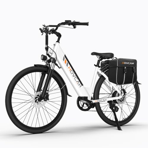 Movcan V80 Electric Bike, 1000W Motor 28MPH Ebike...