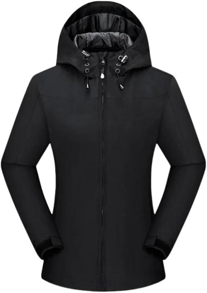 Women Fleece Jacket Winter Warm Waterproof Windproof For Hiking Camping Climbing Skiing Outdoor