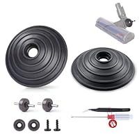 Ball and Soleplate Wheel Compatible with Dyson 35W 50W V6 V7 V8 V10 V11 V12 DC58 DC59 DC62 DC74 Vacuum Cleaner Direct Drive Cleaner Head Replacement Parts