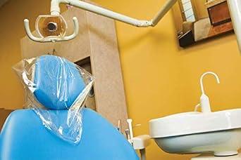 غطاء مسند رأس PL-HRLG ثلاثي الأبعاد للأسنان ، بولي ، 14 & quot ؛ &times; 10 & quot ؛ عبوة 250