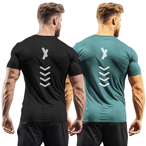 Image of 3Colours RGB Polyester Quick-Dry Sport T-Shirt, High-Performance-APEX