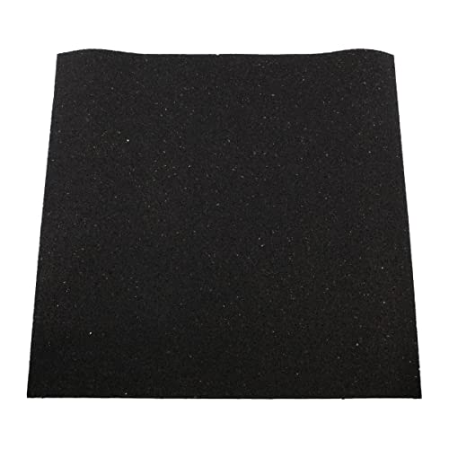 acerto Tapis universel anti-vibration pour lave-linge, 600 x 600 x 6 mm